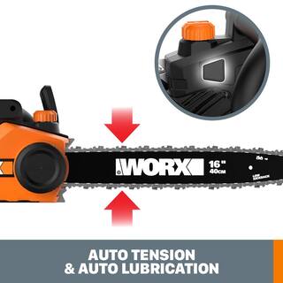 Worx 16 in. 14.5 Amp Electric Chainsaw WG303.1