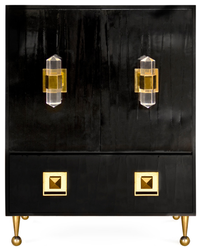 Crawford Cabinet   Midcentury   Accent Chests And Cabinets   by Jonathan Adler  Houzz