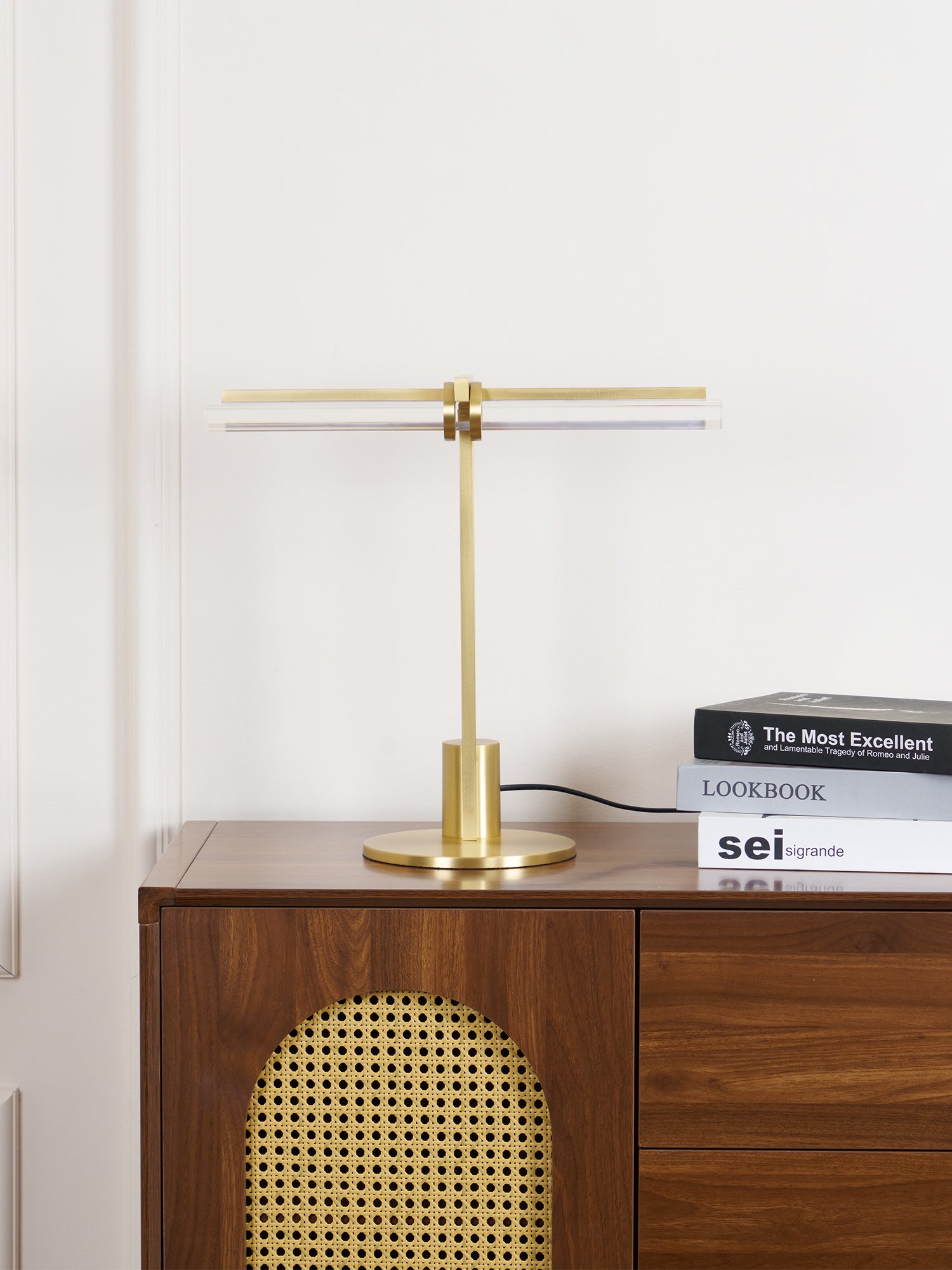 Reed Table Lamp