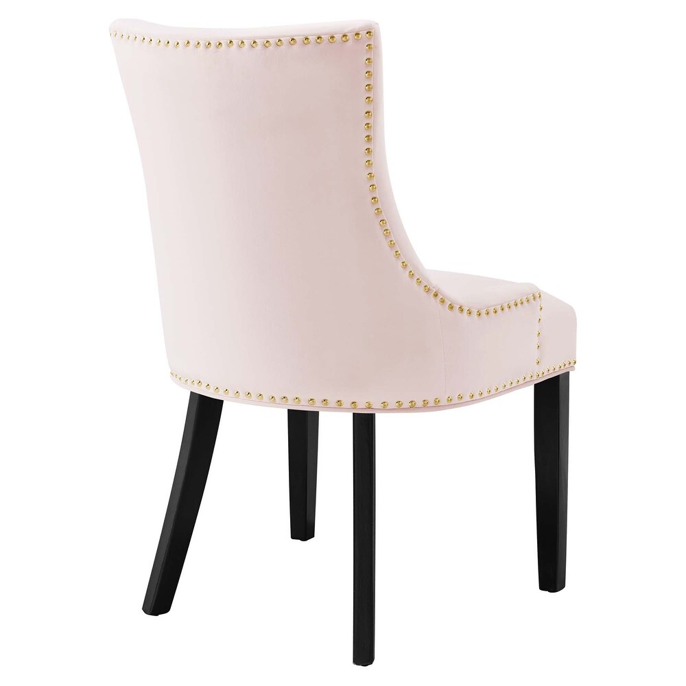 Marquis Performance Velvet Dining Chairs   Set of 2