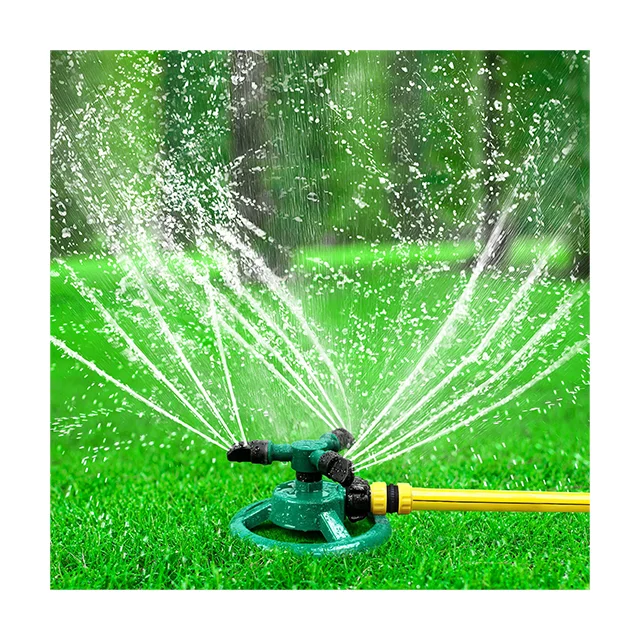 360 Degree Rotary Spray Automatic Sprinkler Garden watering Lawn Yard Sprinkler For Garden Supplies