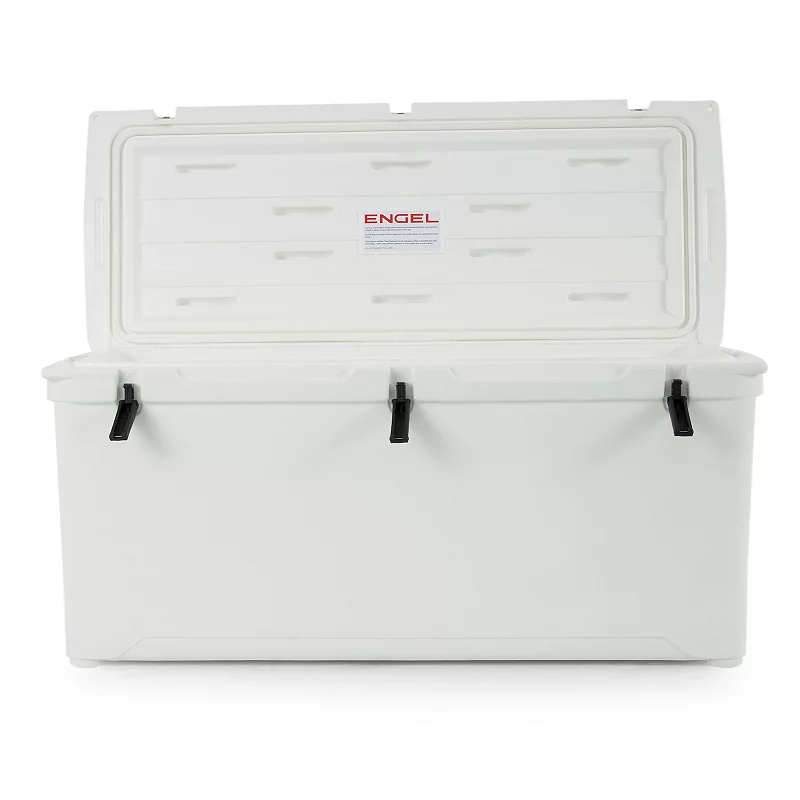 Engel 165 High Performance Durable Roto Molded Airtight 264 Can Cooler， White