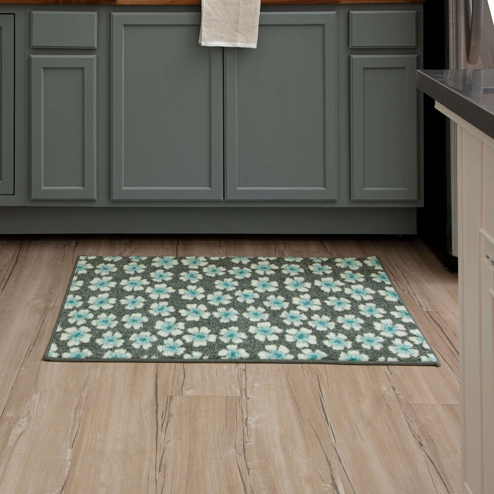 Mohawk Home Simple Floral Kitchen Mat