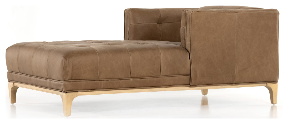 Dylan Chaise Lounge  Palermo Drift   Contemporary   Indoor Chaise Lounge Chairs   by Four Hands  Houzz