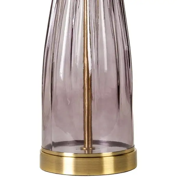 Laissez Colored Glass Candlestick Transitional Table Lamp - 25