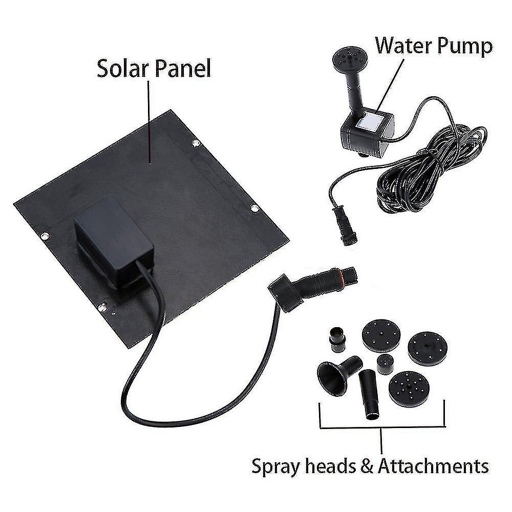 1.8w Solar Water Fountain Pump Set