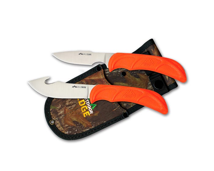 Outdoor Edge Wild Pair Skinner Caper Knife Combo - WR-1C