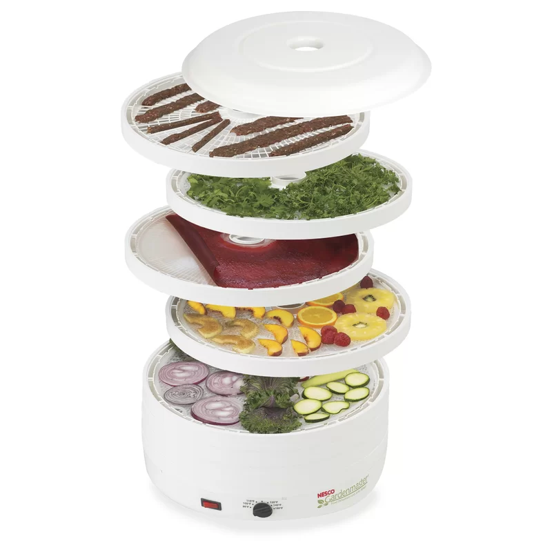 Nesco FD-1018A Gardenmaster Pro Food Dehydrator， for Jerky and Snacks， White