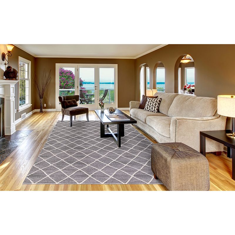 Concord Global Thema Teo Lattice Rug