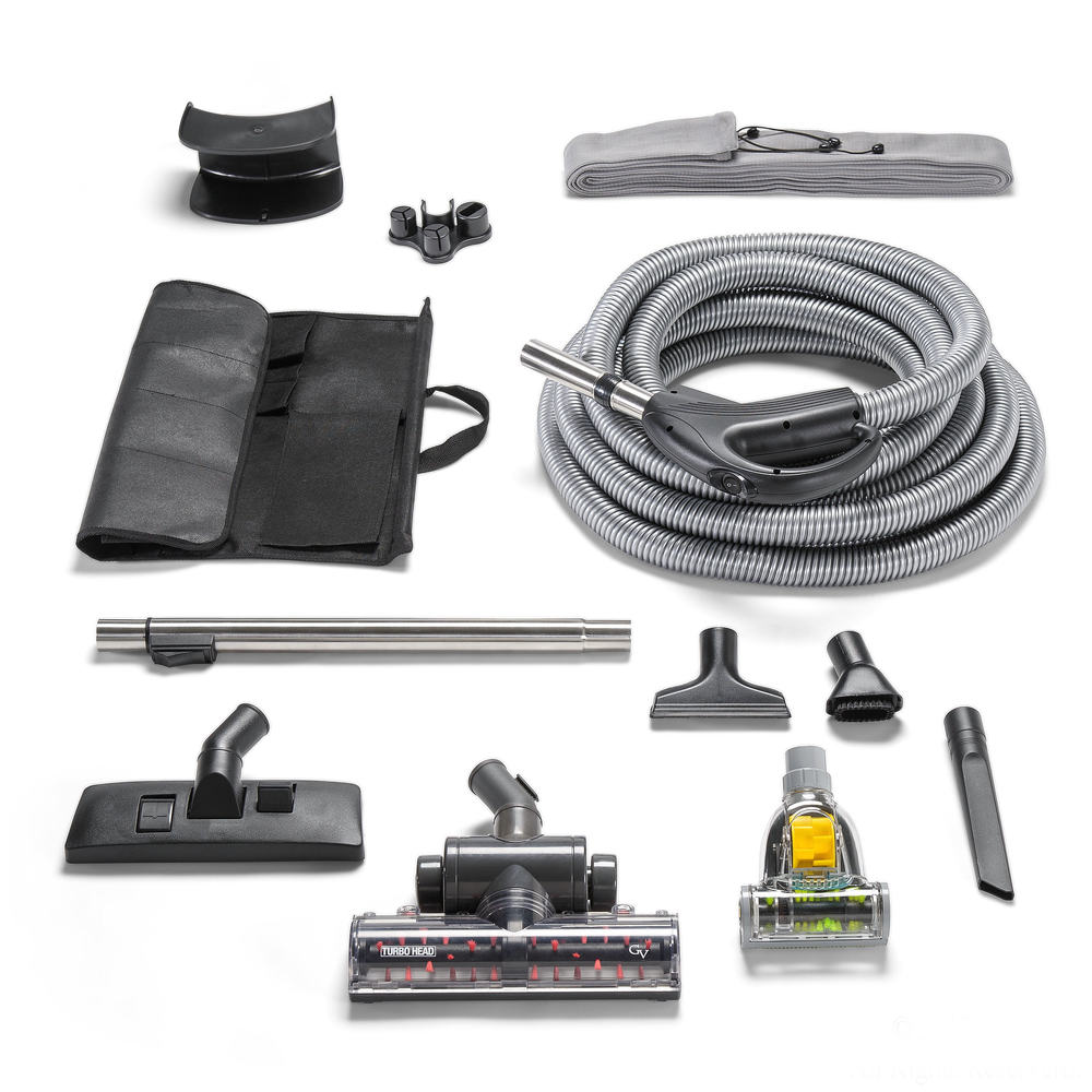 Quiet Deluxe Central Vacuum Kit