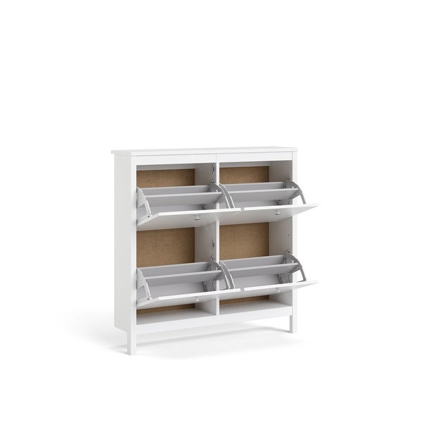 Porch and Den Madrid 4-Drawer Shoe Cabinet - - 33673581