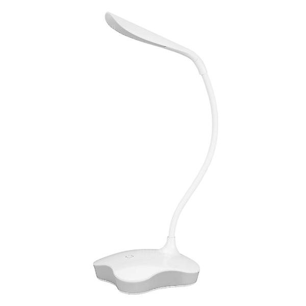 Led Desk Lamp Touch Usb 3 Level Dimmable Table Study Reading Light White