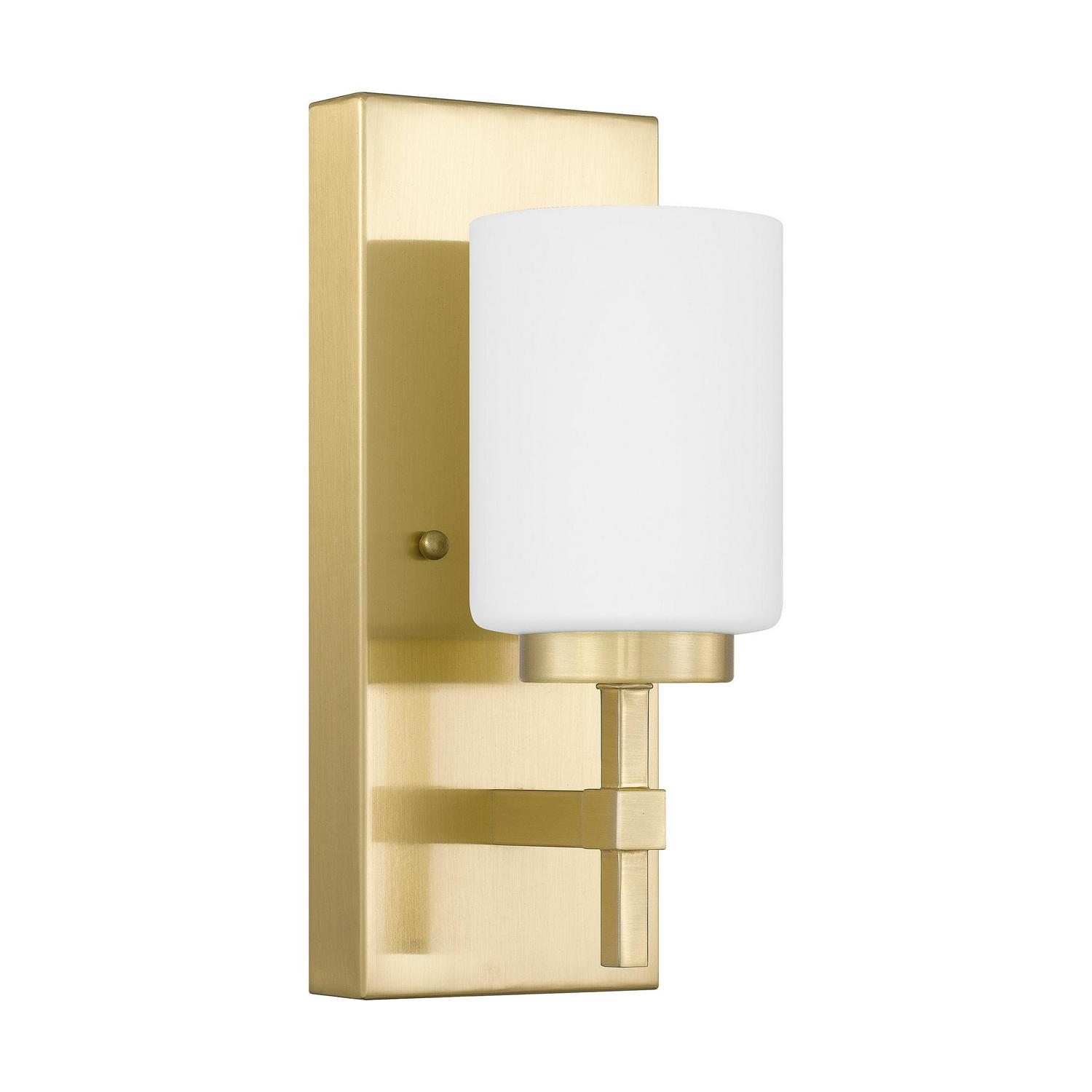 Ashley Harbour Ezra 1-Light Satin Brass Wall Sconce