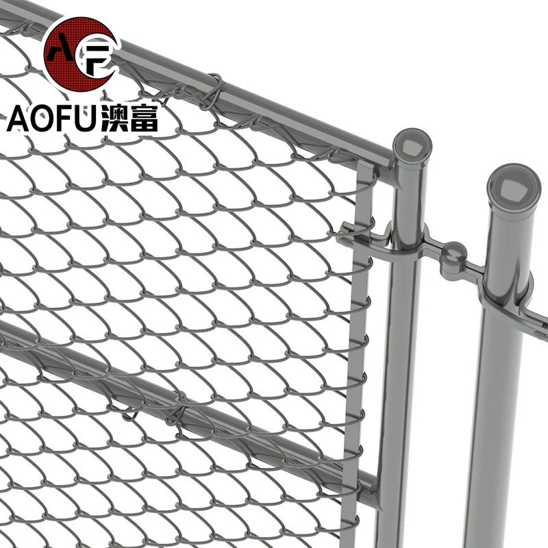 Temporary fancing panels Supplies and Accessories Black used chain link fences for sale factory