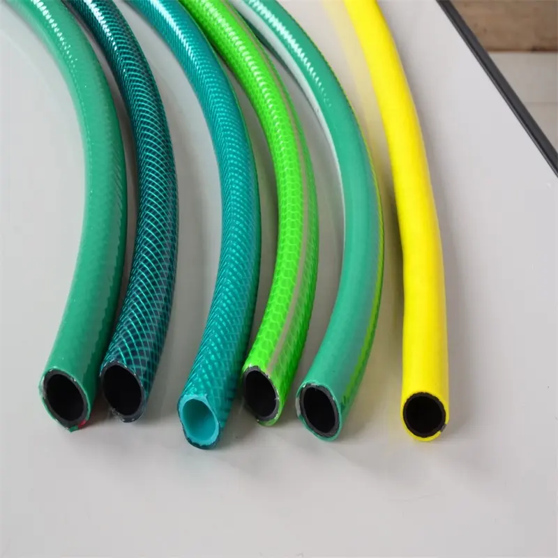 Blue Color PVC Garden Hose Irrigation Hose China Supply Irrigation and Washing Anti UV Fiber Hose