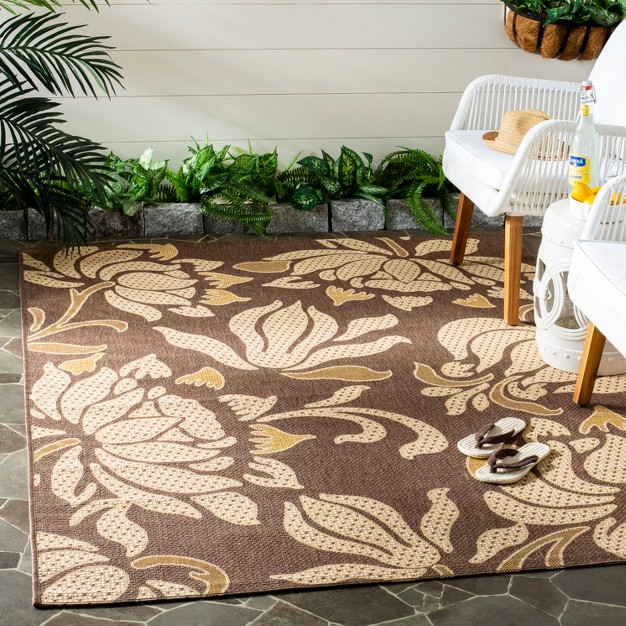 Courtyard Cy7013 Power Loomed Indoor outdoor Area Rug Safavieh