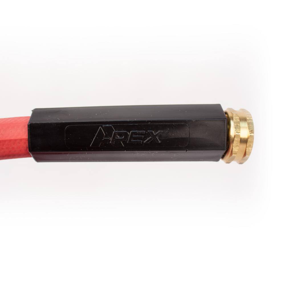 Apex 58 in. Dia x 25 ft. Red Rubber Commercial Hot Water Hose 8695 25