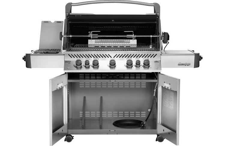 Napoleon Prestige 665 RSIB Stainless Steel Liquid Propane Gas Grill