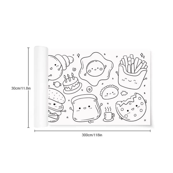 (🔥  Promotion 48% OFF)🔥🔥 Children's Drawing Roll - BUY 3 GET 10%OFF & FREE SHIPPING NOW!