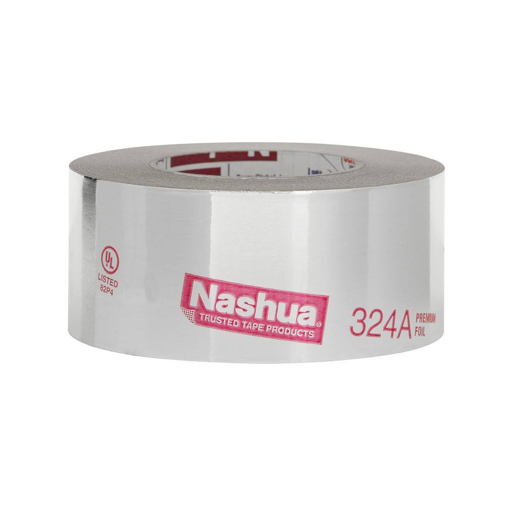 Nashua Tape 2.5 in. x 60 yd. 324A Premium Foil HVAC UL Listed Tape Pro Pack (12-Pack) 1795745