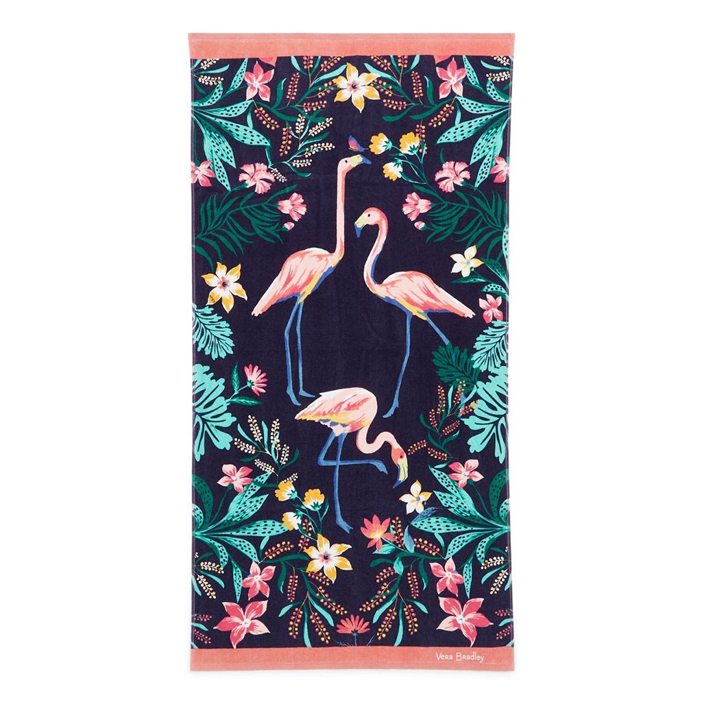 Vera Bradley  Dorm Towel in Flamingo Garden