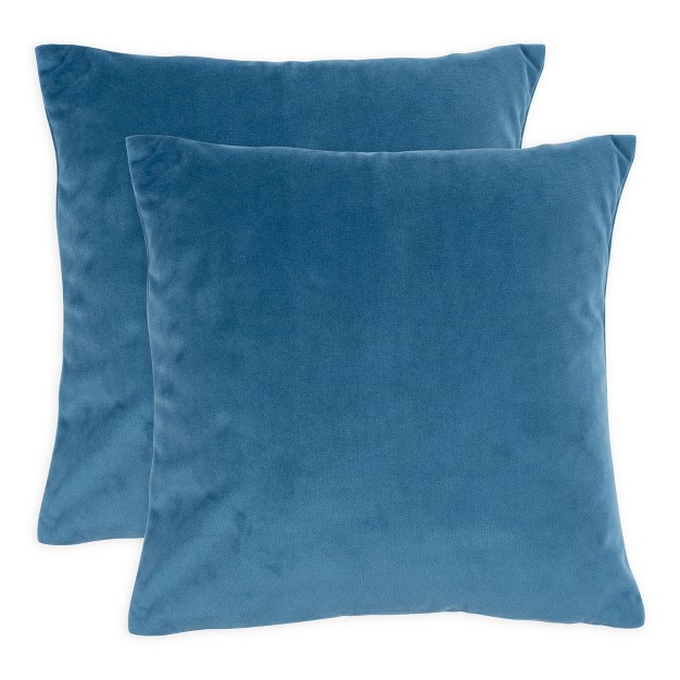 Kaf Home Velvet Pillow Cover Set Of 2 Pillow Covers