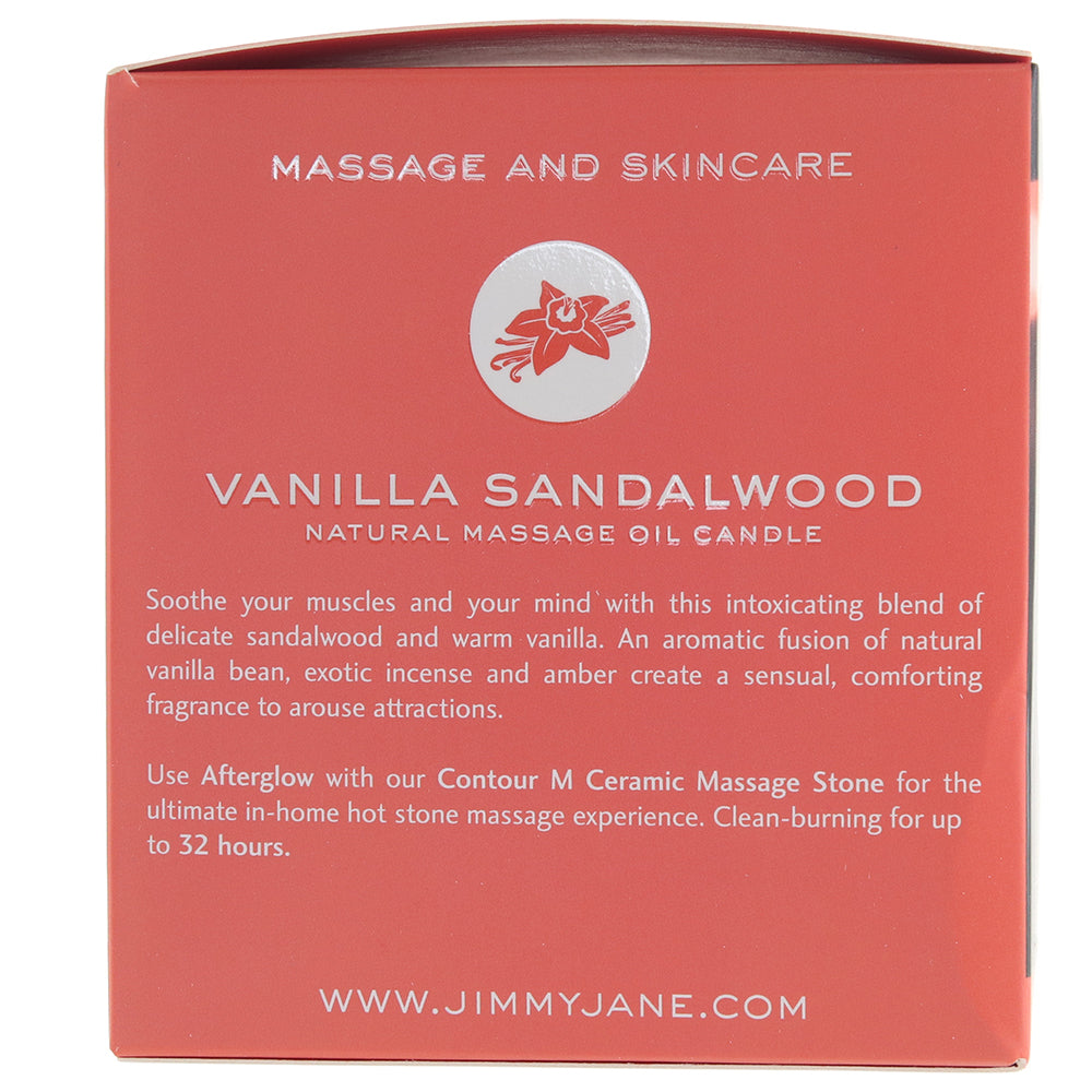 Afterglow Massage Oil Candle in Vanilla Sandalwood