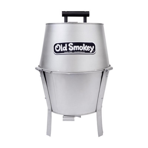 Old Smokey Products 13 In Charcoal Grill Silver