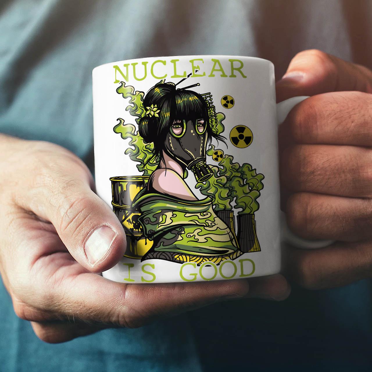 Nuclear Is Good Horror NEW White Tea Coffee Ceramic Mug 11 oz | Wellcoda