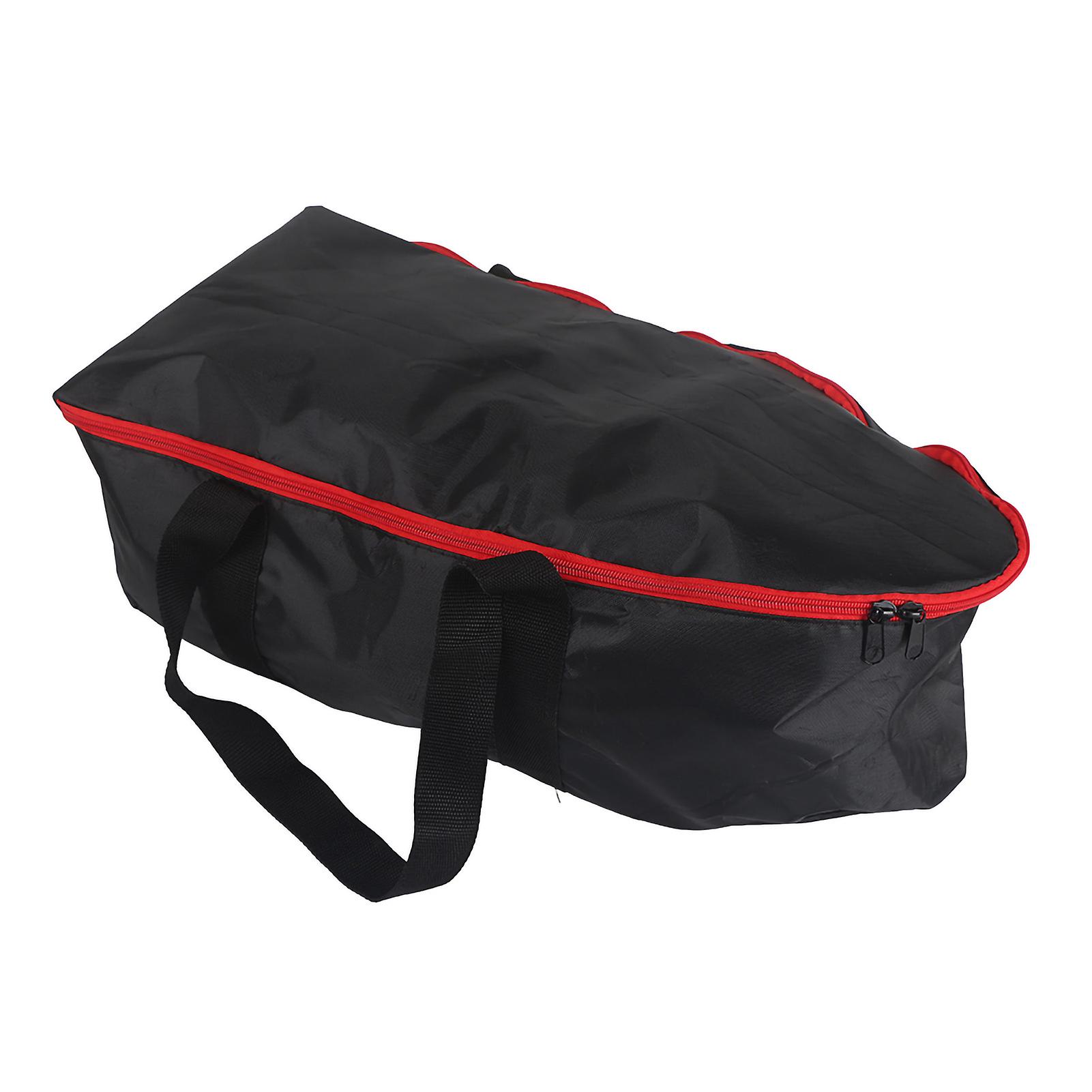 Black 600d Oxford Cloth Portable Washable Waterproof Hand Carrying Bag For Fishing Boat