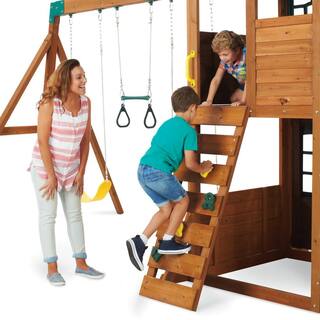 KidKraft Treasure Cove Wooden Swing Set F23860