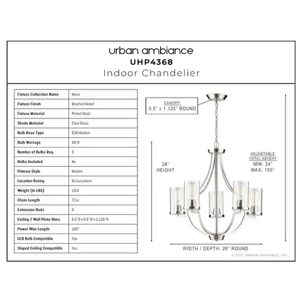 Luxury Contemporary Chandelier， 26