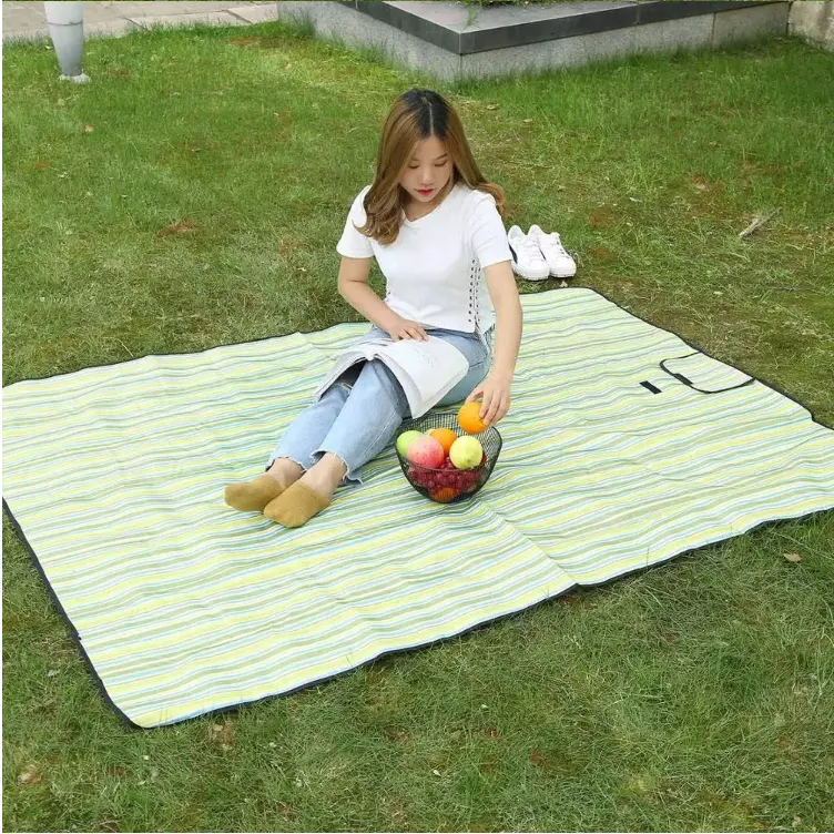 150x200cm Camping Mat Table Cloth Folding Camping Mattress Outdoor Waterproof Beach Picnic Blanket Hiking BeachPad