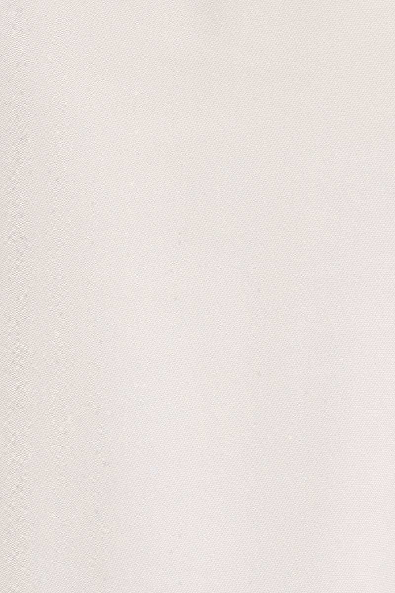 White Wide Leg Pant