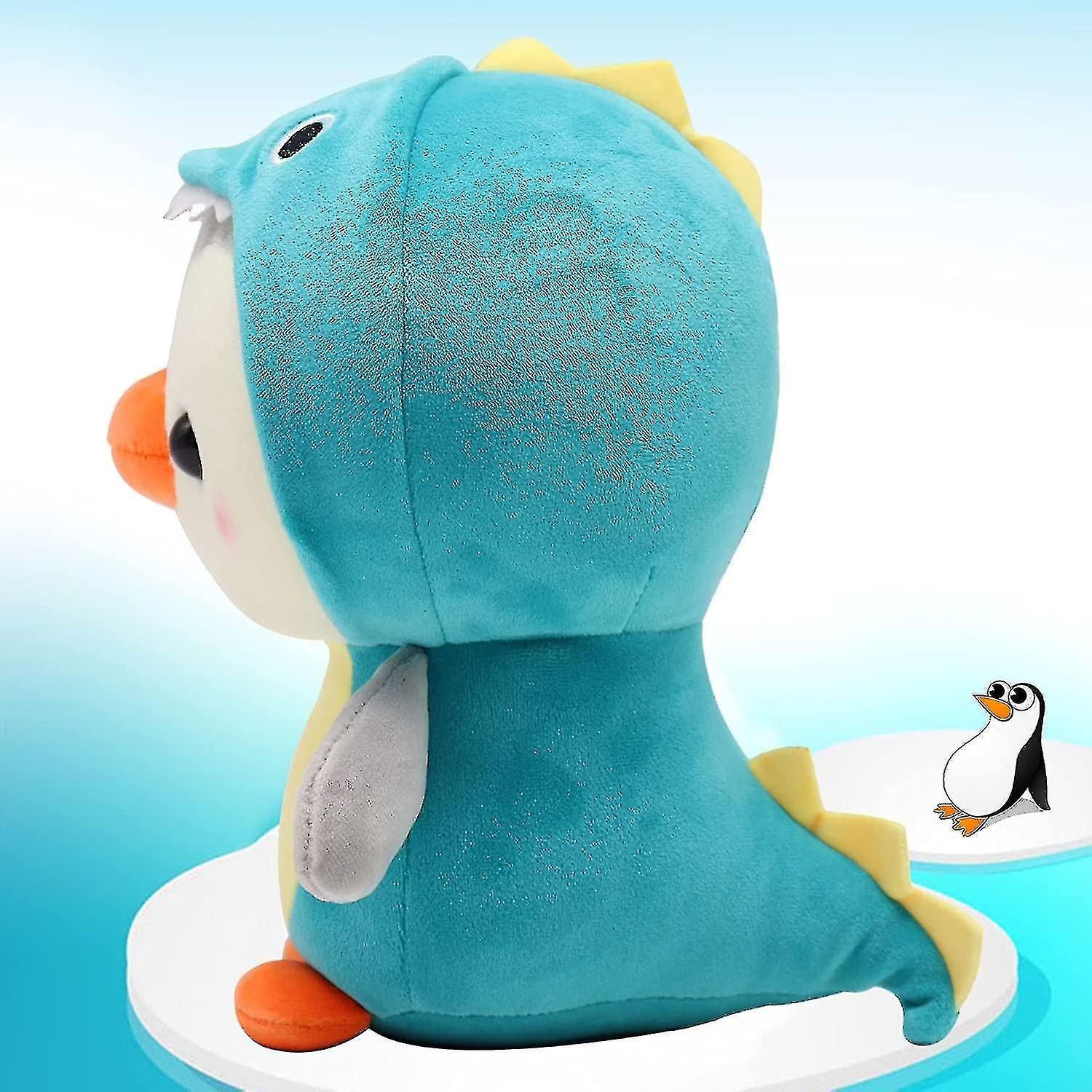 8 Inch Cute Dinosaur Penguin Plush Pillow Plush Toy Valentine's Day Christmas Gift_y