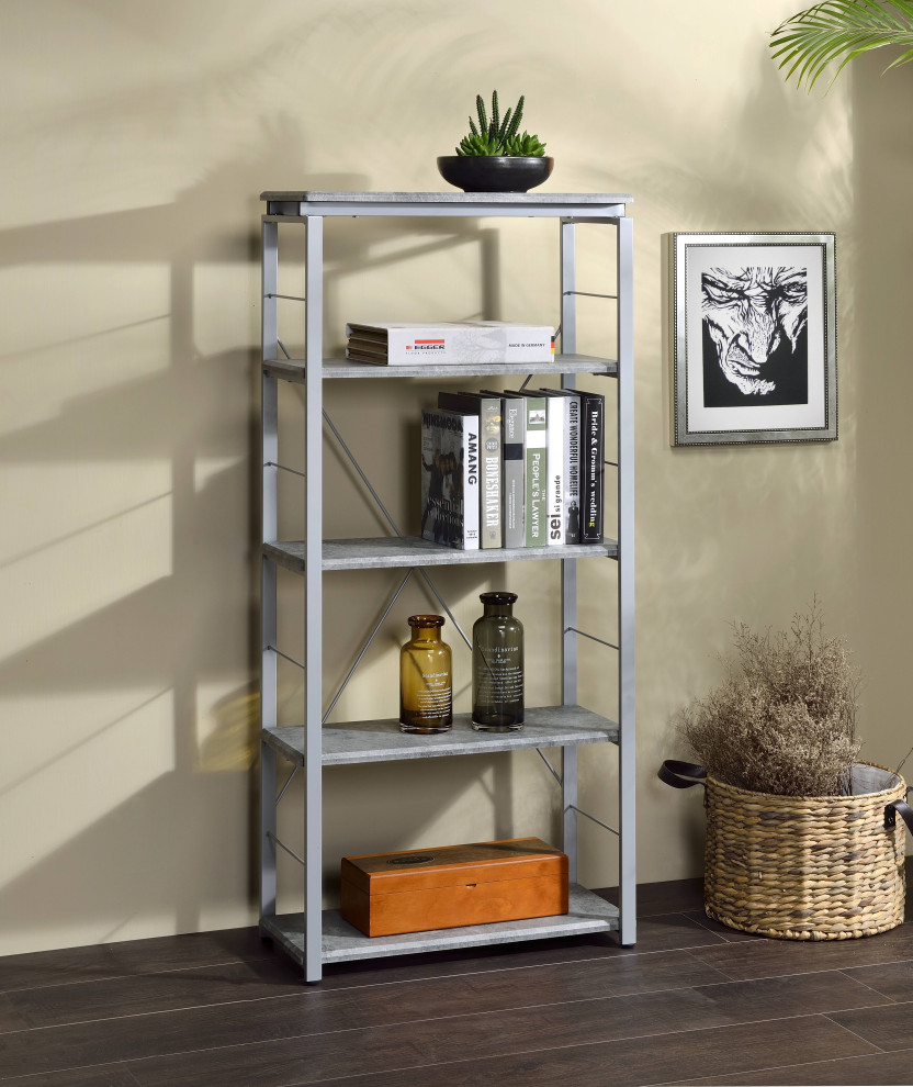 Jurgen Bookshelf   Industrial   Bookcases   by Acme Furniture  Houzz