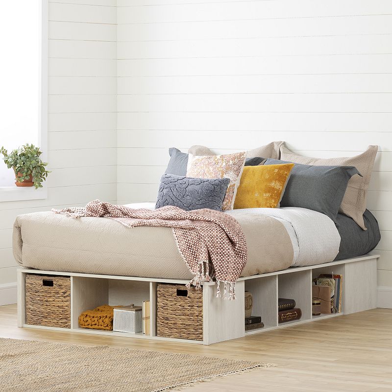 South Shore Lilak Storage Bed with Baskets