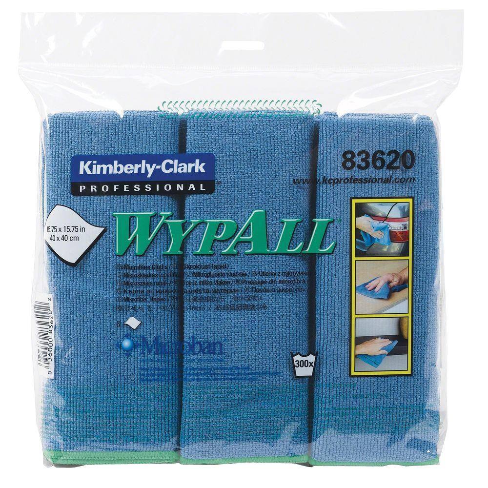 Kimberly-Clark Microfiber Cloths (6 Per Pack) KIM83620