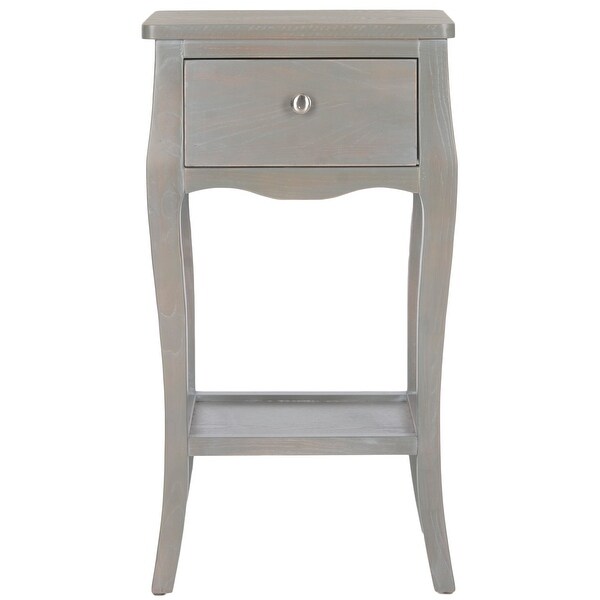 SAFAVIEH Thelma Ash Grey End Table - 16.1