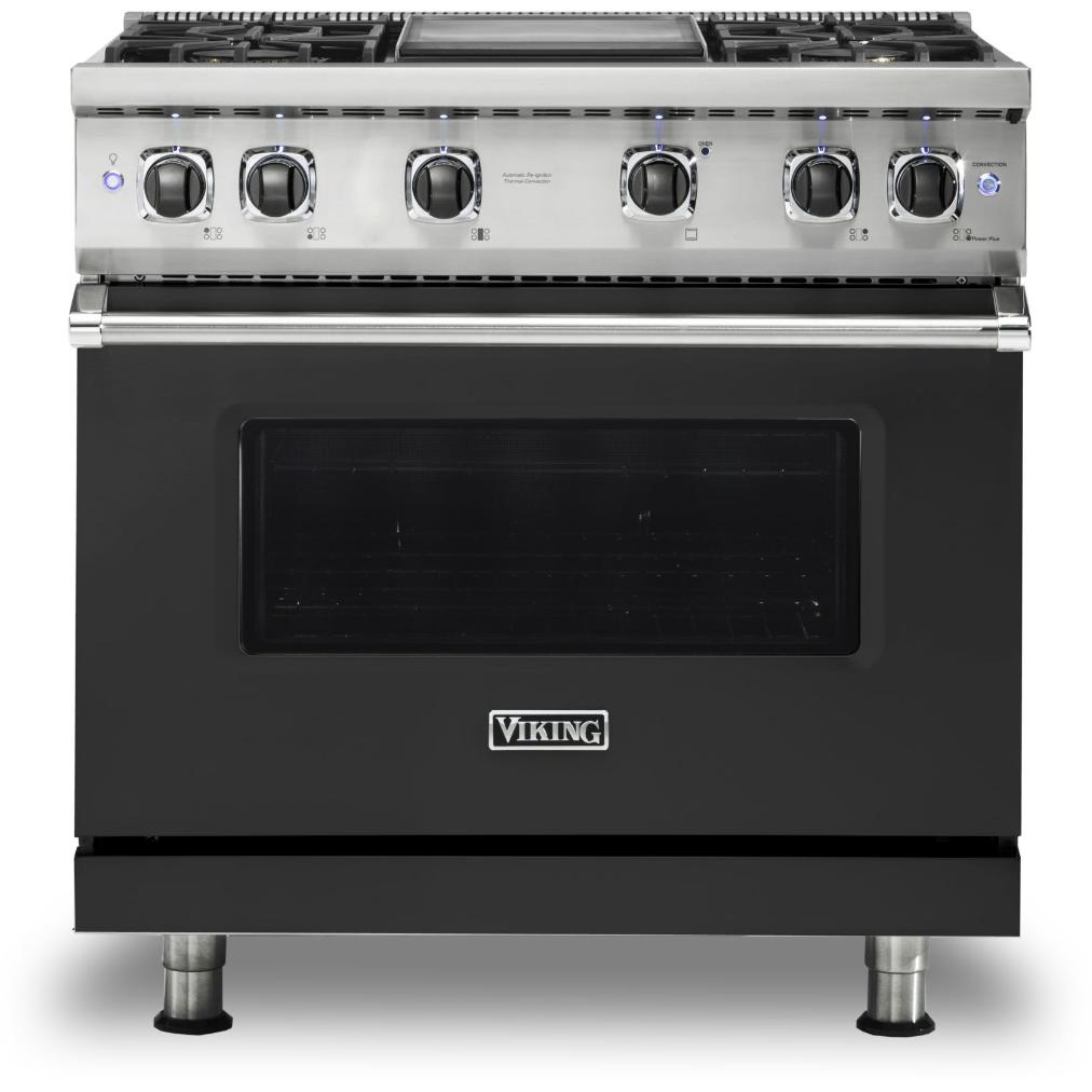 Viking 36-inch Freestanding Gas Range with GourmetGlo VGR536-4GCS