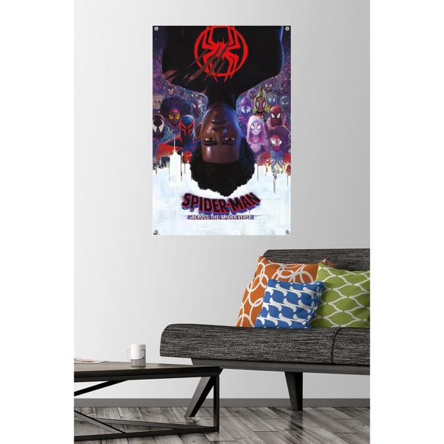 Trends International Marvel Spider man Across The Spider verse Official One Sheet Unframed Wall Poster Prints