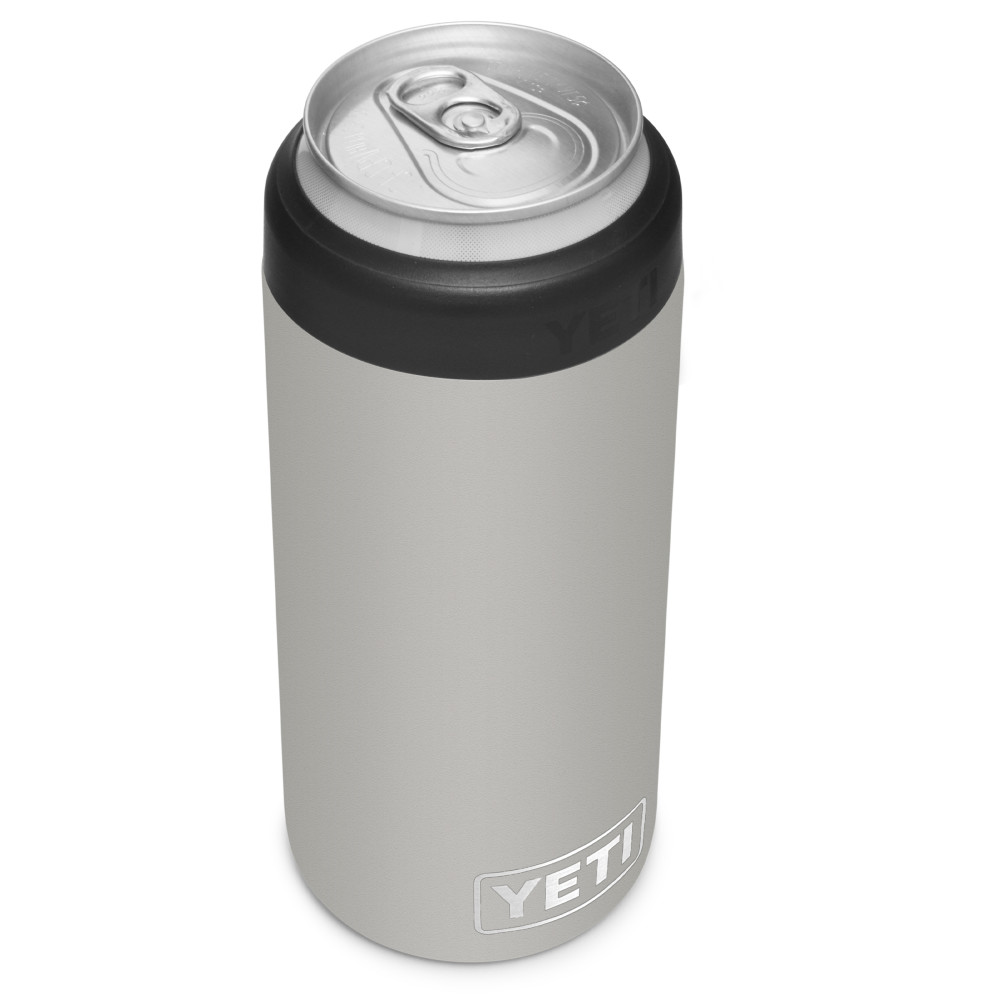 Yeti Rambler Colster Slim Can Insulator 12oz， Granite Gray ;