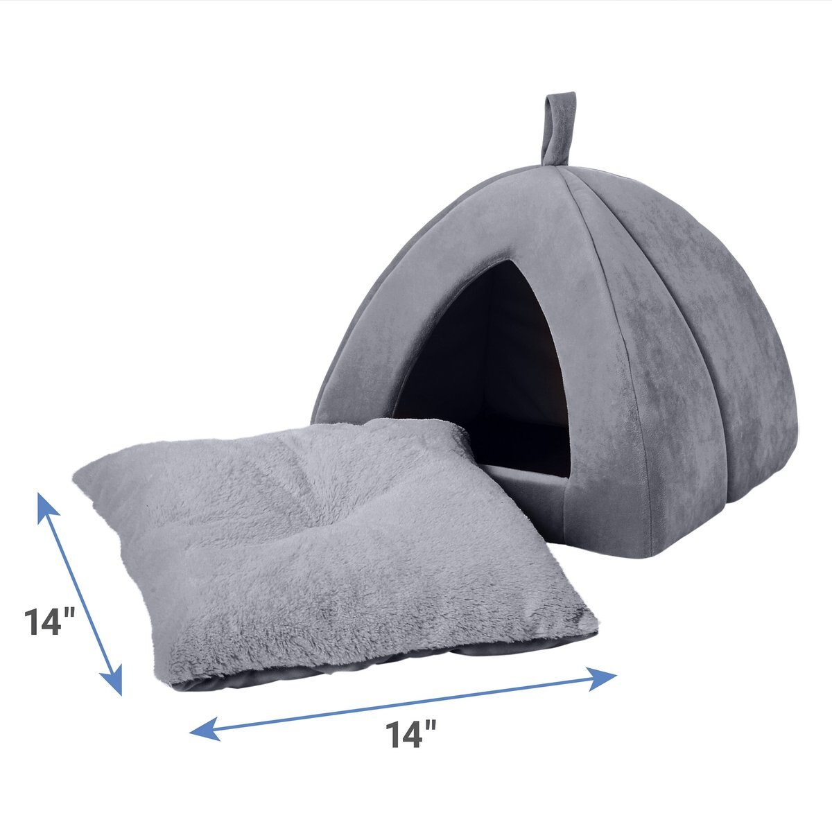 Frisco Tent Covered Dog and Cat Bed