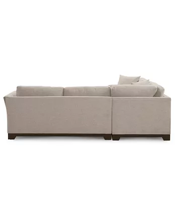 Furniture Elliot II 108 Fabric 2-Pc. Sleeper Sofa Sectional