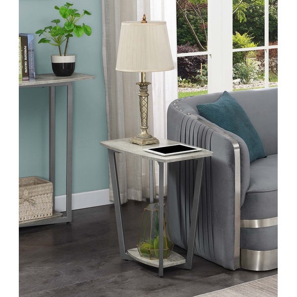 Porch and Den Clouet 2-tier Modern End Table