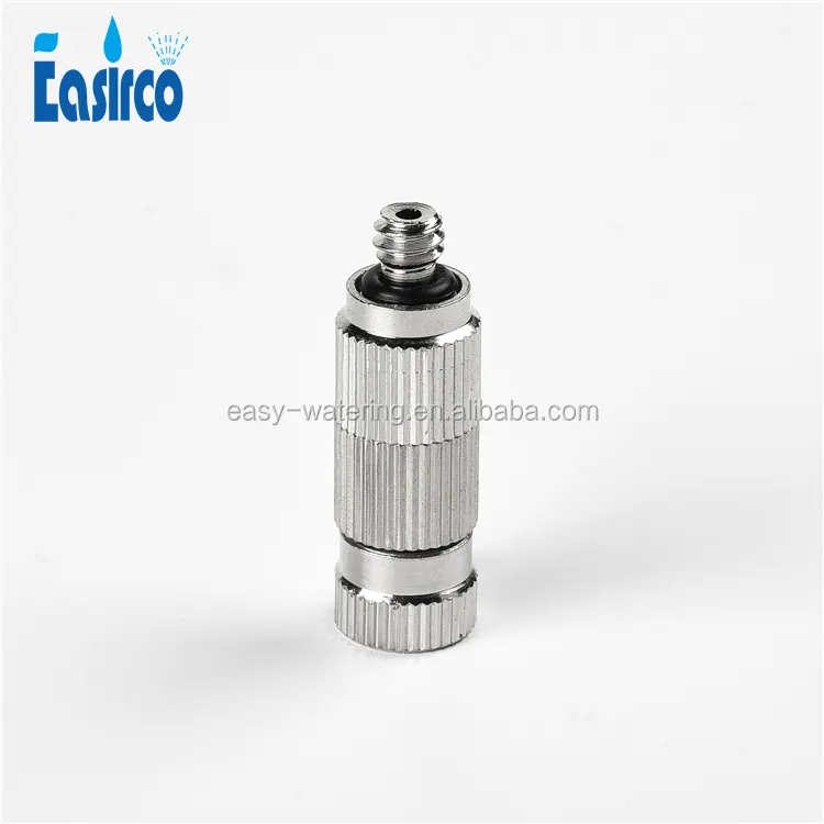 Mist cooling sprayer High Pressure Brass Water Misting Nozzle Brass nozzle with filter water mister