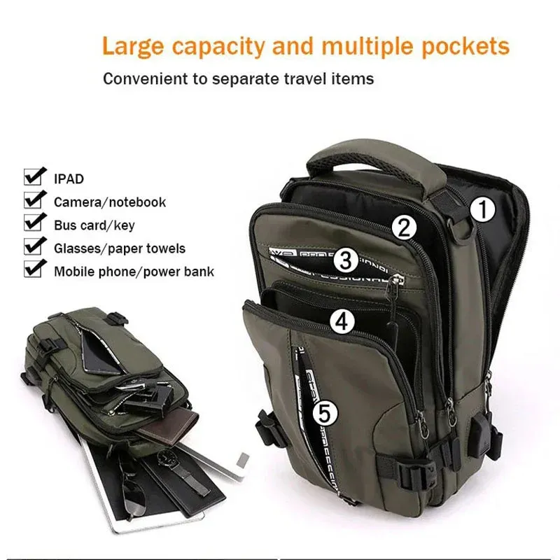 🔥  Promotion 49% OFF - Multi-functional Crossbody Bags(BUY 2 FREE V