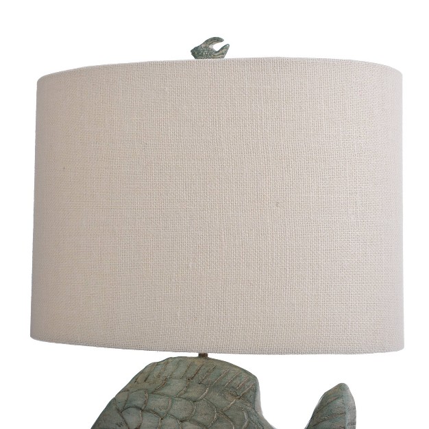 Coastal Cast 3 way Table Lamp Nemo Blue Stylecraft