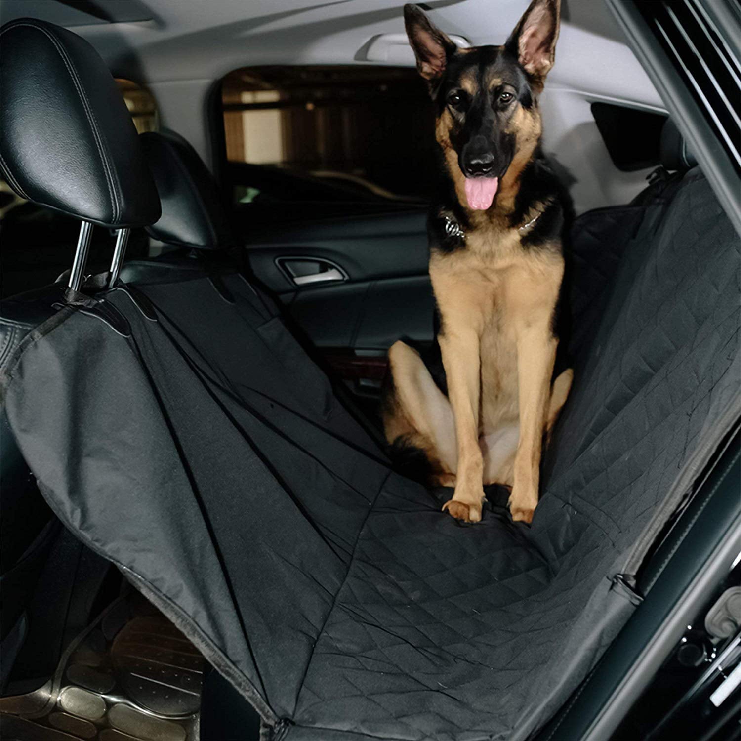 Paws and Pals Dog Car Seat Cover for Rear Bench Seat