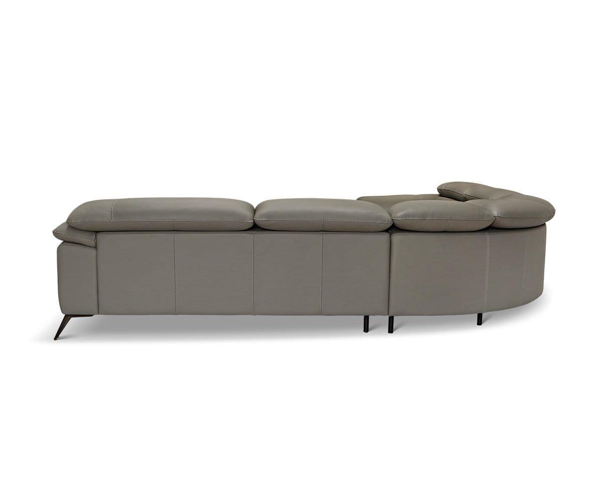 Abella Leather Sectional